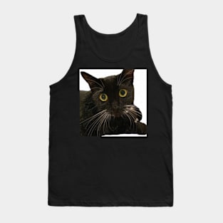 Black Cat Tank Top